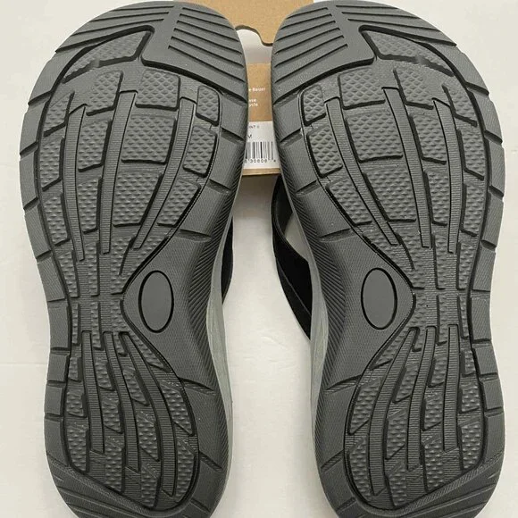 Eddie Bauer New Women's Break Point II Flip Flops Black Size 6 - Picture 3 of 3